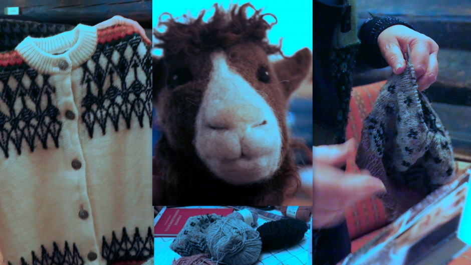 En vakker komposisjon av bilder relatert til temaet i nettsaken. Foto: Kinsarvik Bygdekvinnelag En vakker komposisjon av bilder relatert til temaet i nettsaken. Foto: Kinsarvik Bygdekvinnelag