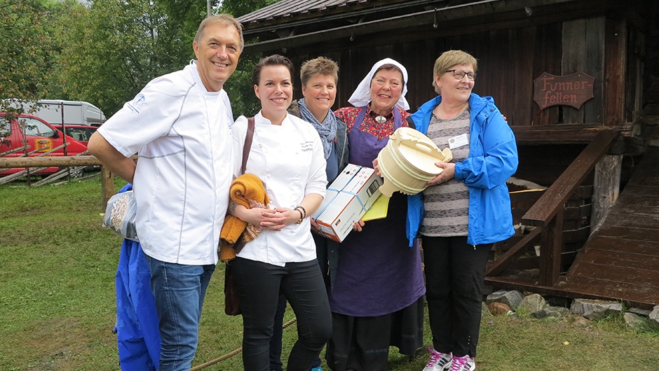 Bjørg Nordbø stakk av med den gjevaste tittelen årets grautgrams, og vant også klassen for beste graut kokt på vatn. Foto:Wenche Aale Hægermark Bjørg Nordbø stakk av med den gjevaste tittelen årets grautgrams, og vant også klassen for beste graut kokt på vatn. Foto:Wenche Aale Hægermark
