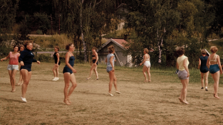 Kurs i husmortrim anno 1959 Kurs i husmortrim anno 1959