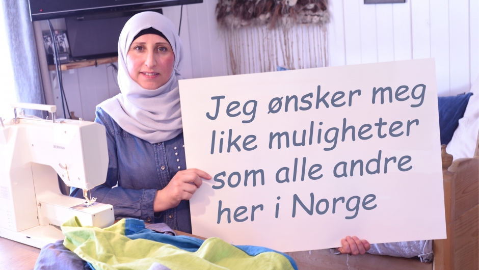 Safaa Alkahled. Foto: Norges Bygdekvinnelag