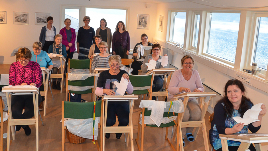 Skautfellarar in spe. Foto: Mette Bleken. Skautfellarar in spe. Foto: Mette Bleken.