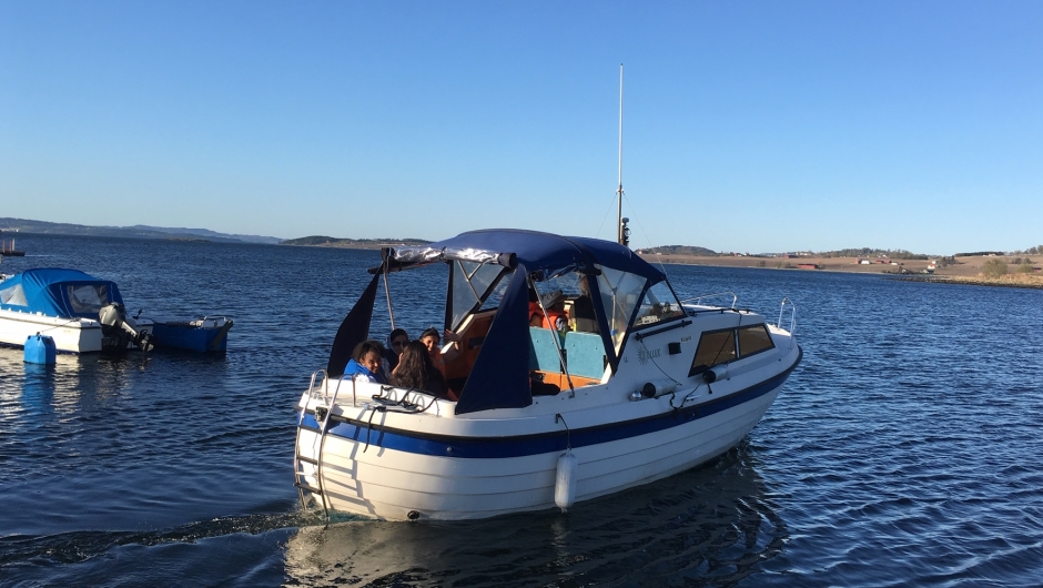 Båttur med Skogn Bygdekvinnelag. Foto: Skogn Bygdekvinnelag. Båttur med Skogn Bygdekvinnelag. Foto: Skogn Bygdekvinnelag.