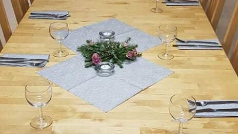 Fint pynta bord Fint pynta bord