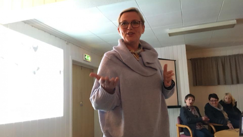 Anne-Mette Hjelle - dagens foredrag