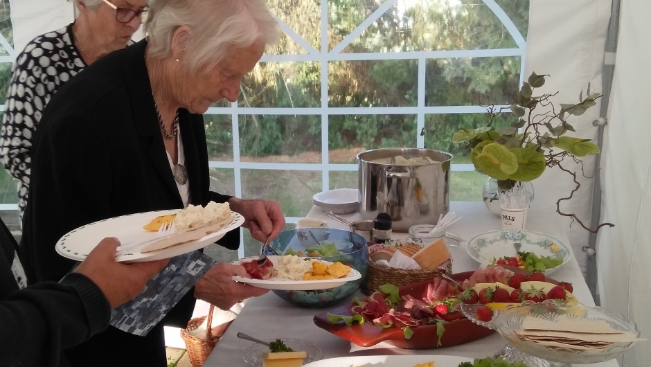 Spekemat og rømmegrøt Spekemat og rømmegrøt