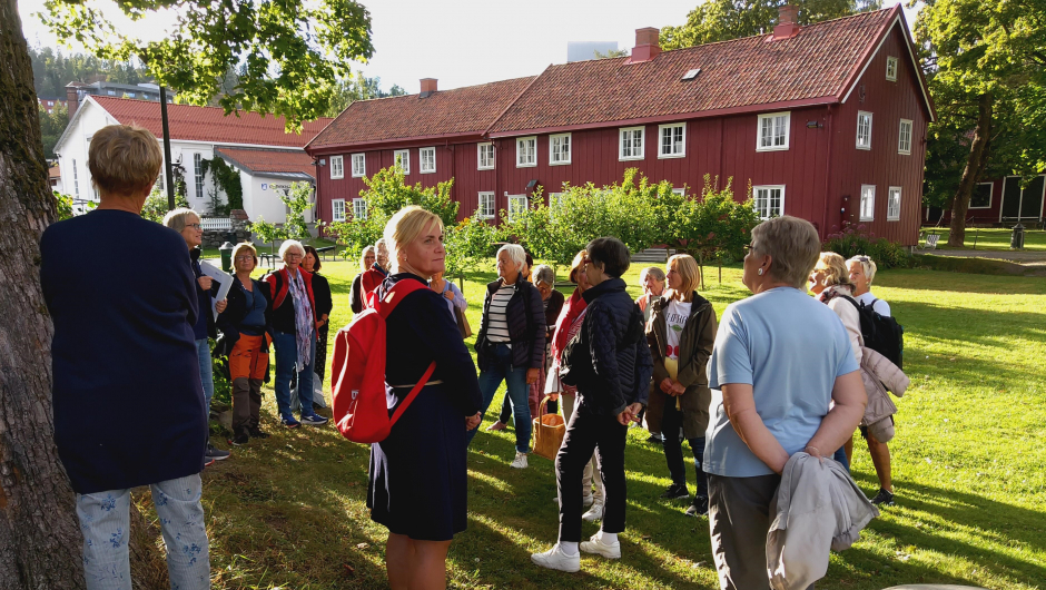 Fra tunet på Gjøvik Gård Fra tunet på Gjøvik Gård