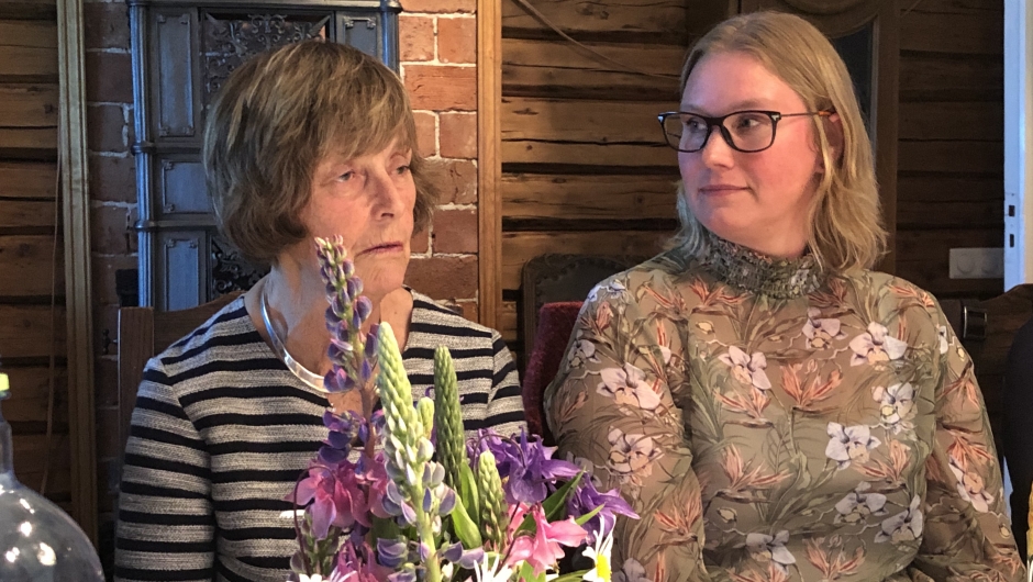 Ranveig i samtale med Marit fra NBK