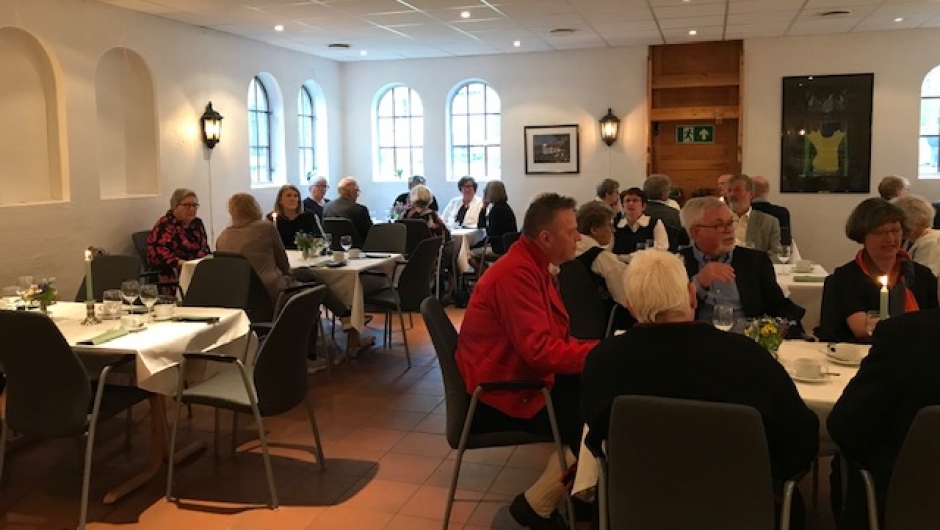 Det var flere inbudte gjester også fra andre lag. Foto: Trine Evensen Det var flere inbudte gjester også fra andre lag. Foto: Trine Evensen