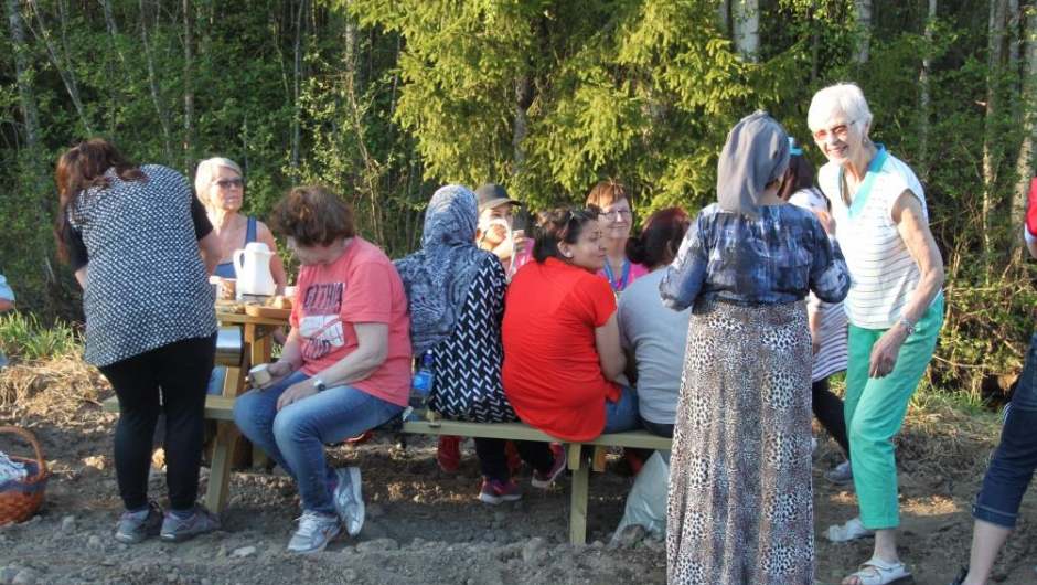 God stemning ved bordet!