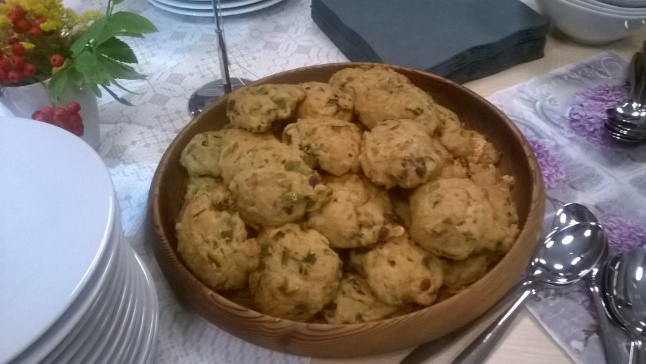 Grønnsaksmuffins Grønnsaksmuffins