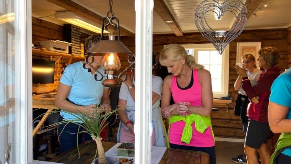 Besøk på Gullburet hos Julie Hopmo