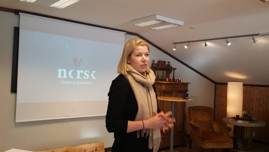 Gunn Jorunn fra sentral styret fortalt om NORSK TRADISJONSMAT