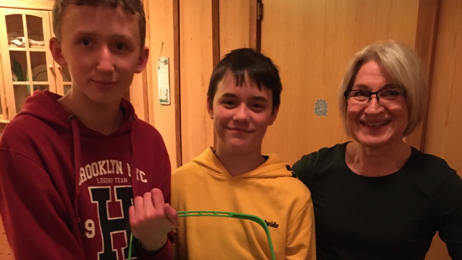 Håkon, Vemund og Britta fortalte om Bokashi