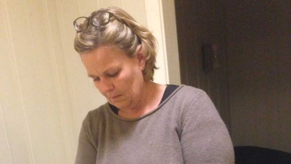 Hanne er konsentrert