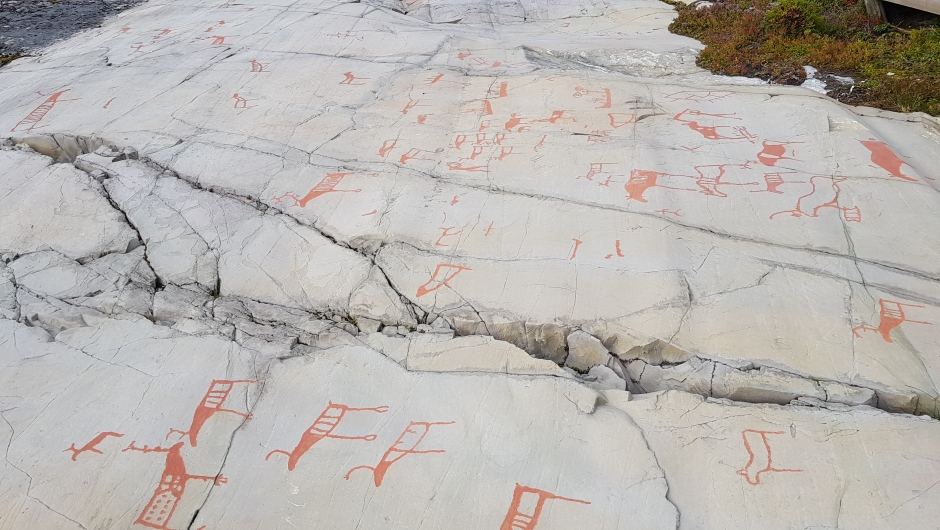 Helleristninger Farget i ettertid Helleristninger, farget i ettertid