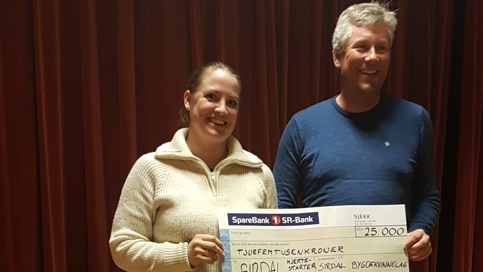 Hjartestartar til Sirdal skiarena Sirdal skiarena