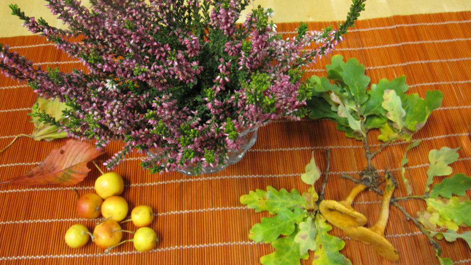 Høstpyntede bord Høstpyntede bord