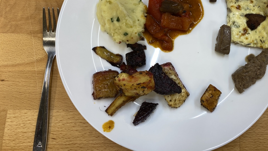 Mange lekre smaker på tallerknen