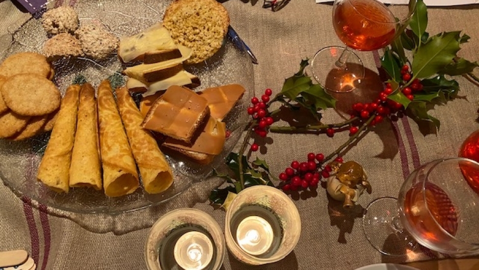 God julebakst og heimelaga saft