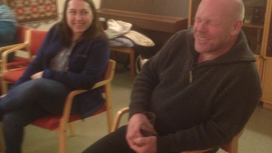 Aina Halvorsen og Torr Strøm forteller