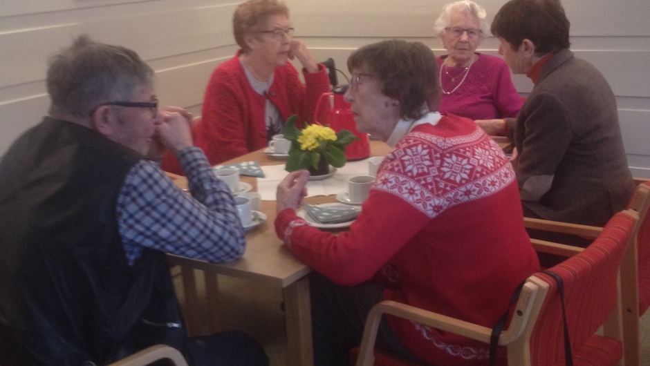 Ragnar og damene! Heldig i dag....