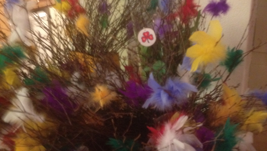 Sanitetsforeningen solgte fastelavensris i forkant av møtet