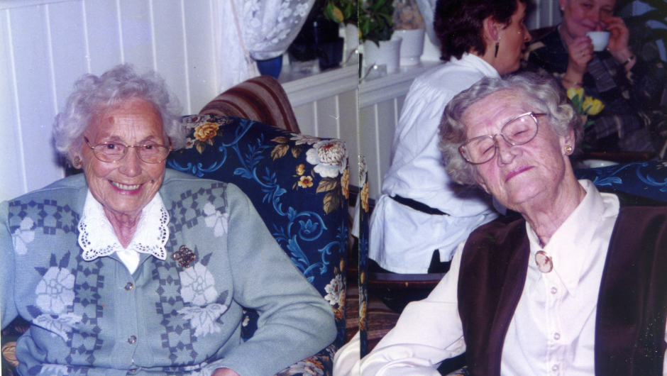 Bergljot Rustad og Else-Marie Kalager var blant de eldste i laget