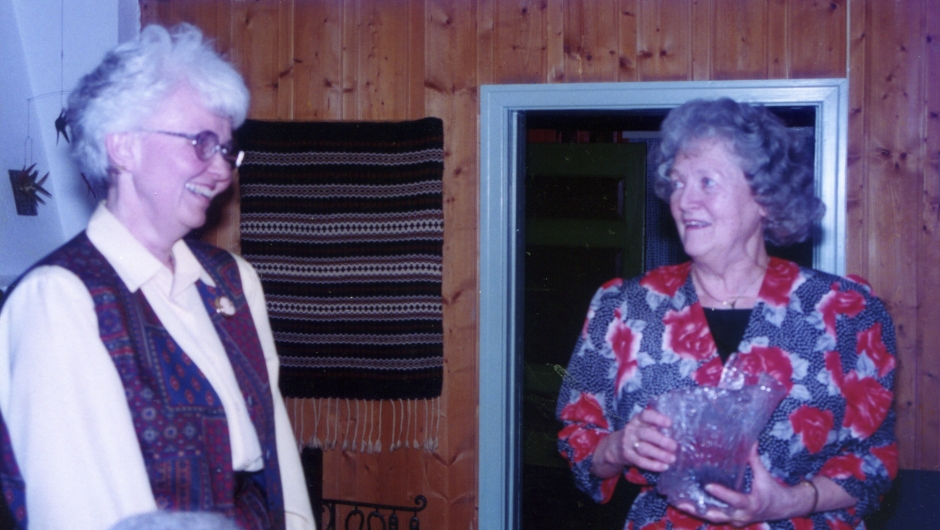Svigerinner, Ellen-Marie Rønningen og vertinnen Gerd Rønningen