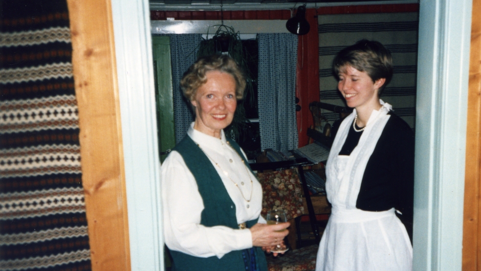 Sigrid Foss og Mina