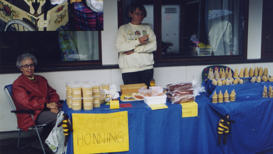 Solveig Kirkevid var ny utstiller i 2001