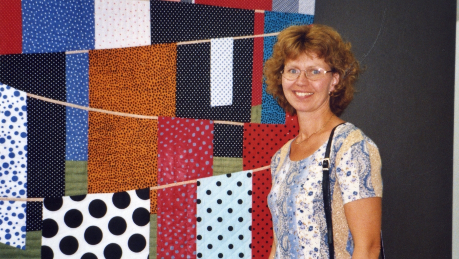 Kathrine fant seg et fargesprakende teppe