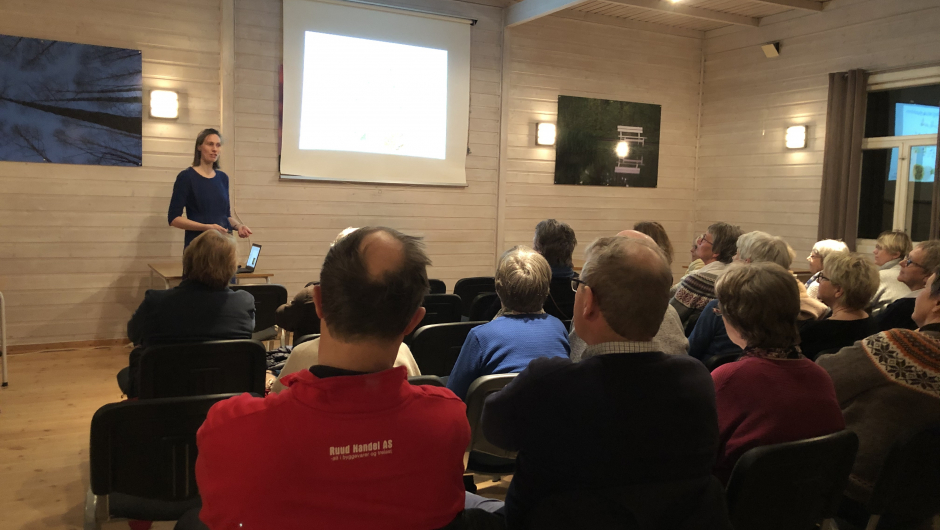 Foredragsholder Anna Arneberg, bilder fra foredraget, tatt av Solveig Kongsrud Bilder fra foredraget, tatt av Solveig Kongsrud