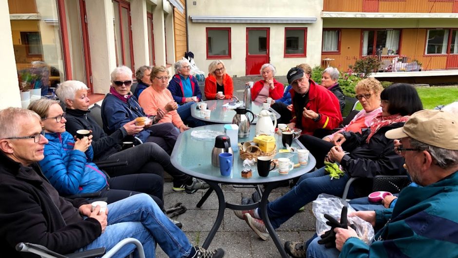 Koseleg med mat og prat til slutt ! Koseleg med mat og prat til slutt !