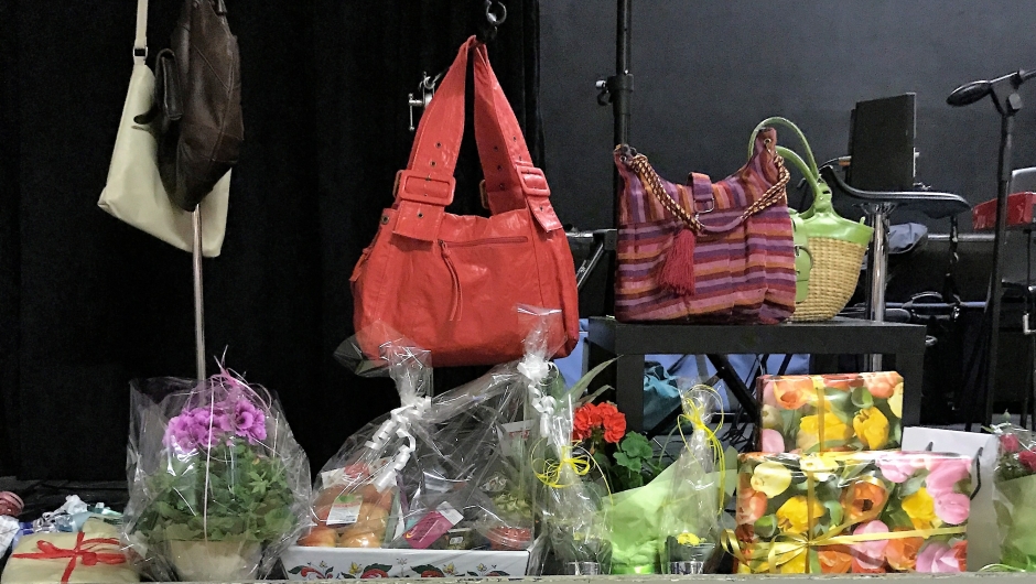 Unnis vesker og gevinster til utlodning