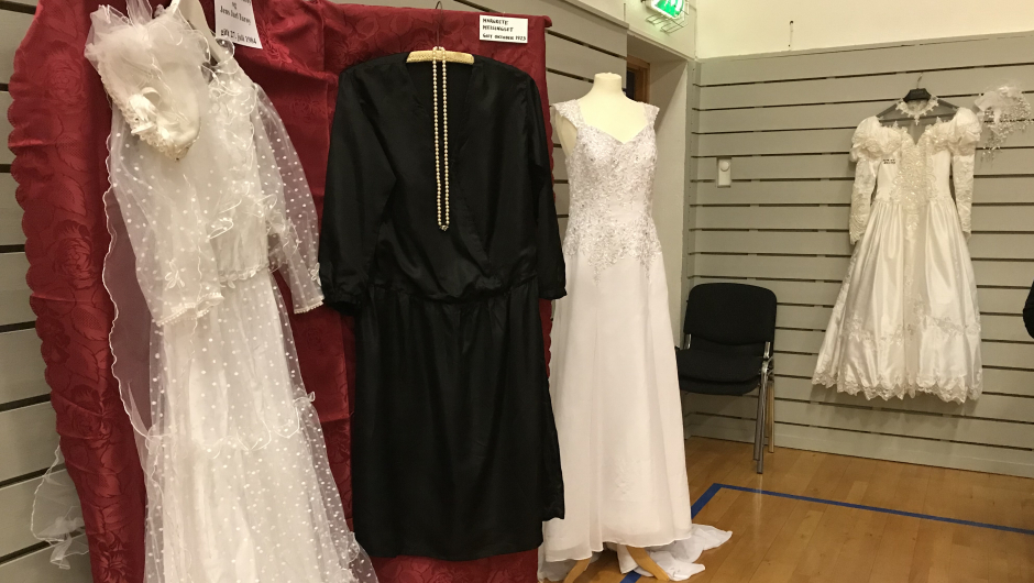 Svart brudekjole fra 1923 Svart brudekjole fra 1923