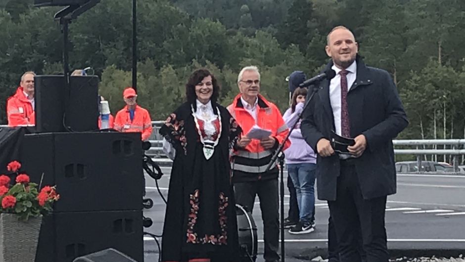 Samferdselsminister Jon Georg Dale Samferdselsminister Jon Georg Dale