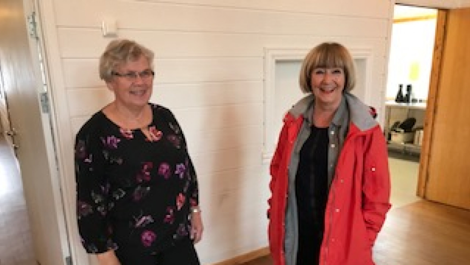 Rigmor Vikane og Sigrid Røssland