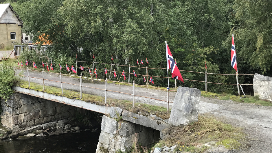 Gamle Storebro var fint pyntet til den store dagen