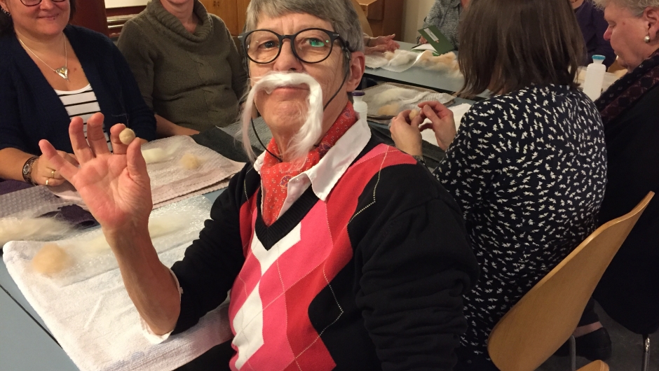 Det ble også tid til nissebart