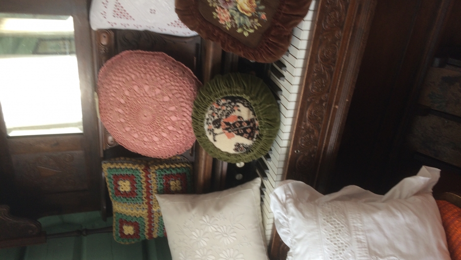 åpen dag sofa puter