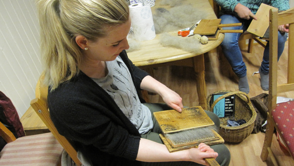 Siv har lært teknikken Siv har lært teknikken