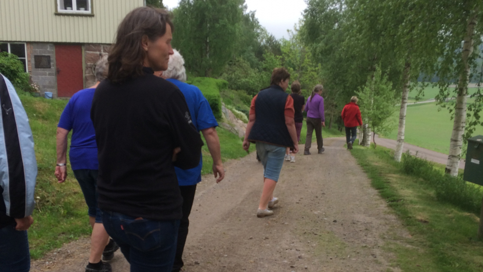 ville vekster ut på tur