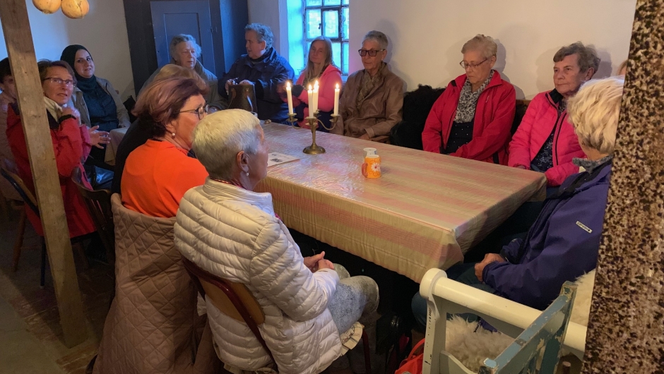 Godt å ta medlemssaker og kaffe'n innendørs