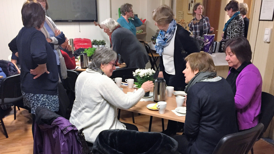 Fullt hus denne kvelden