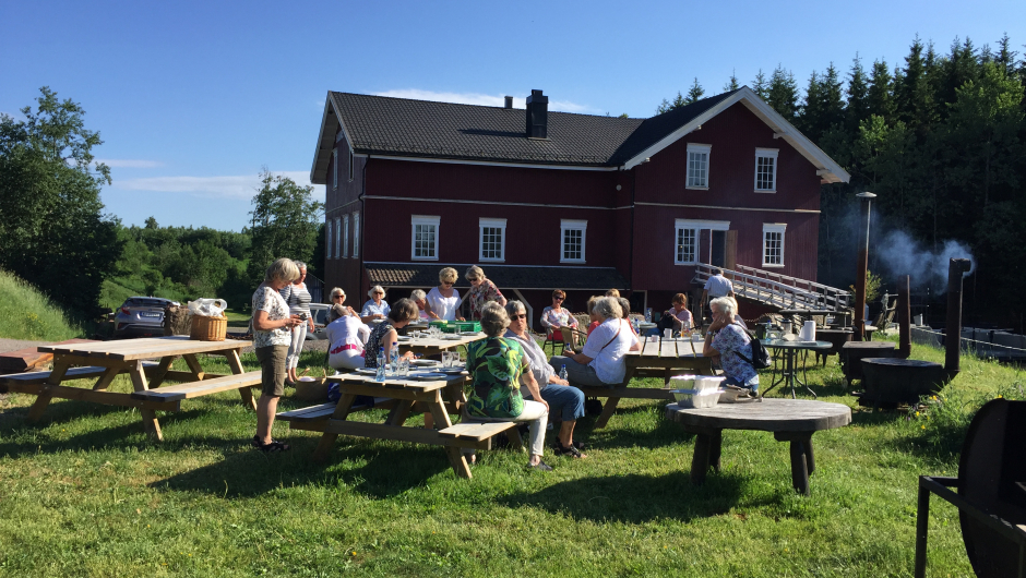 Vi hadde varmt og nydelig vær