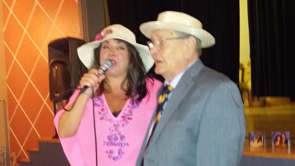 Jenny Jenssen med publikum