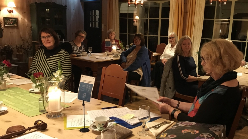 Val og årsmelding vart gjennomgått! Val og årsmelding vart gjennomgått!