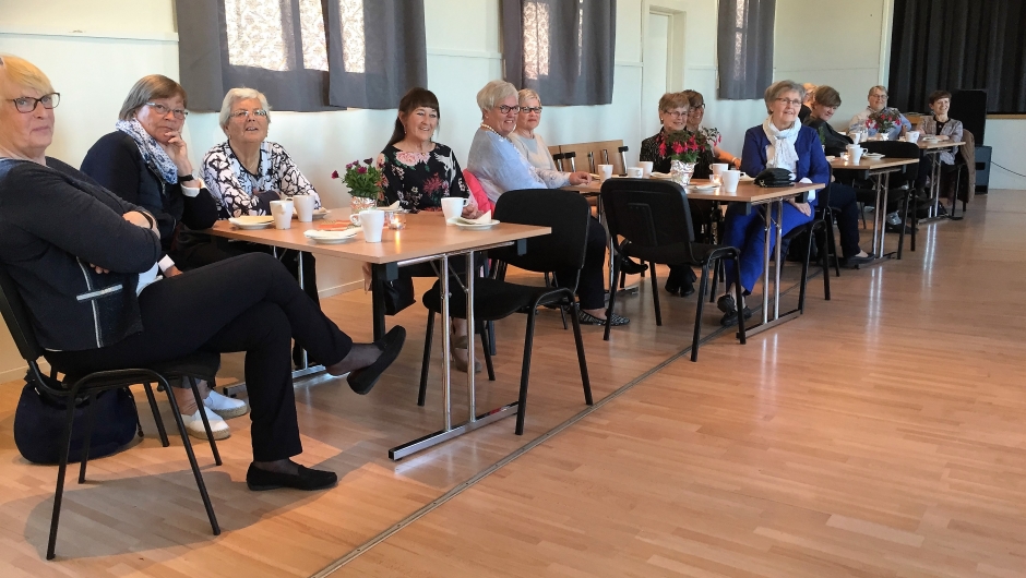 En interessert forsamling