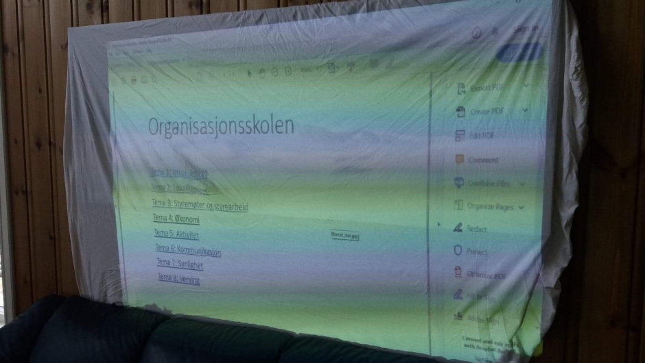 Organisasjonsskolen er i gang