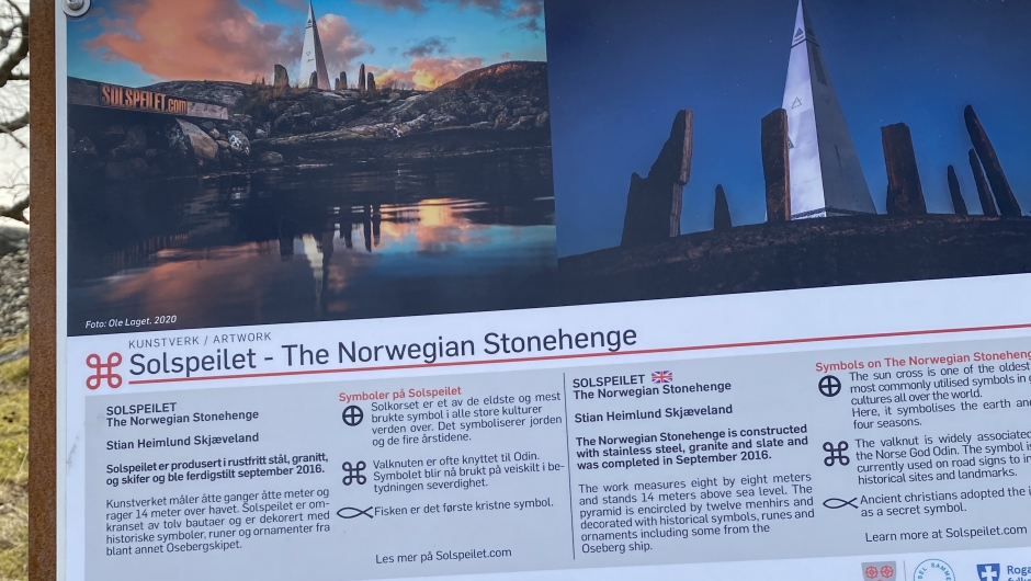 Vi gjekk forbi Solpeilet